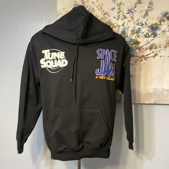 NWT space jam tune squad men hoodie size S - Picture 1 of 7